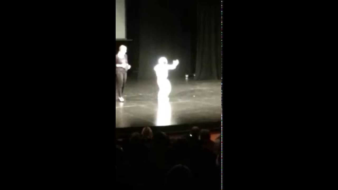 Robot Asimo live in Trbovlje DDT 2014