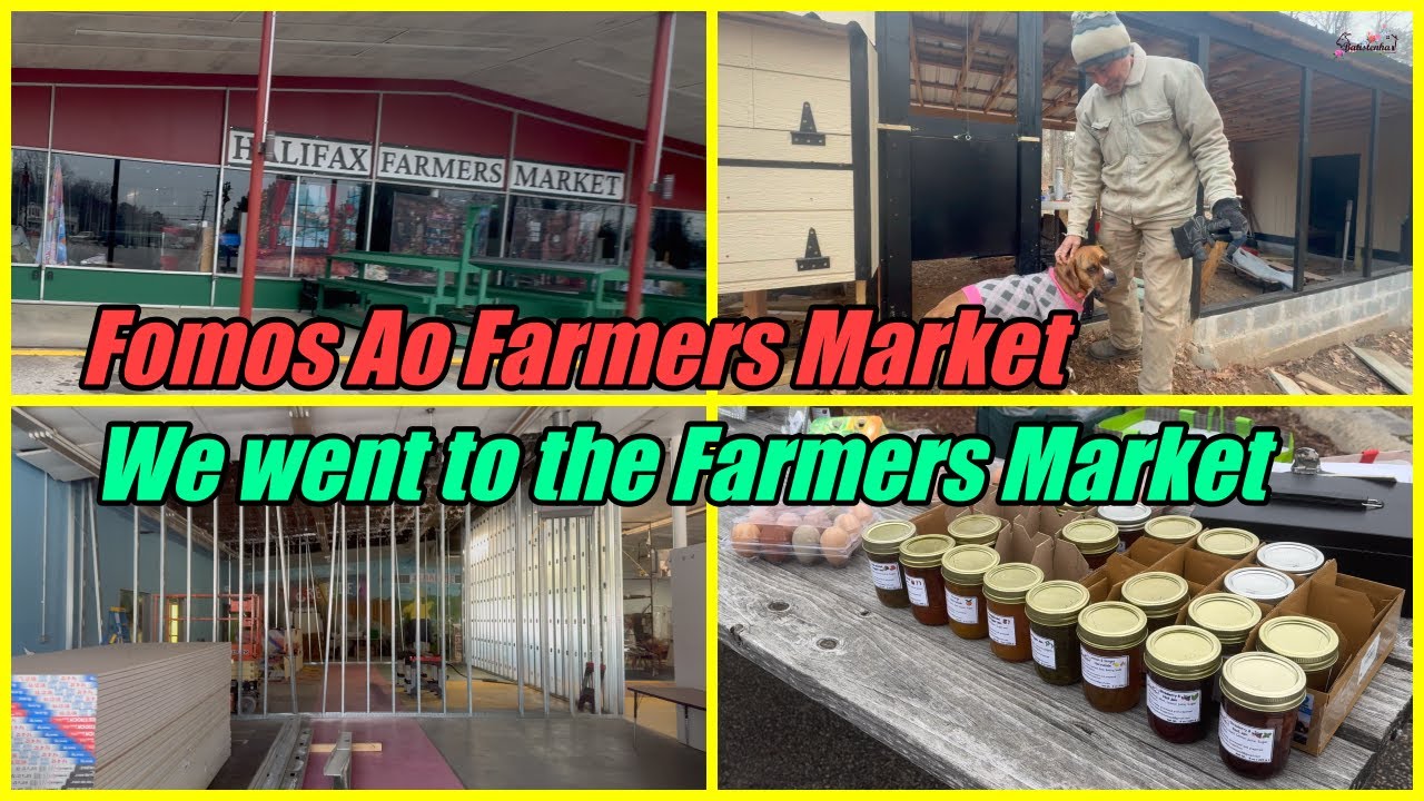 Fomos Ao Farmers Market / We went to the Farmers Market