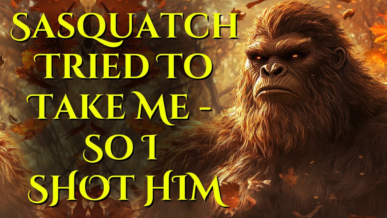 The Sasquatch Dragging Him Paid Dearly - With Three Bullets In Him