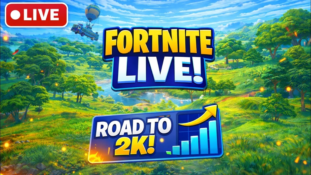 Day 5 tryna hit 2k!! Fortnite, Forza, COD