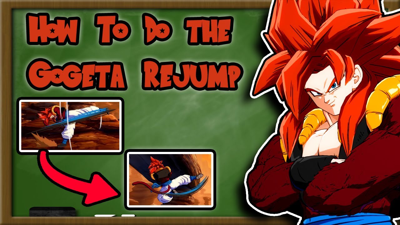 DBFZ - How To Do Gogeta SSJ4 Rejumps