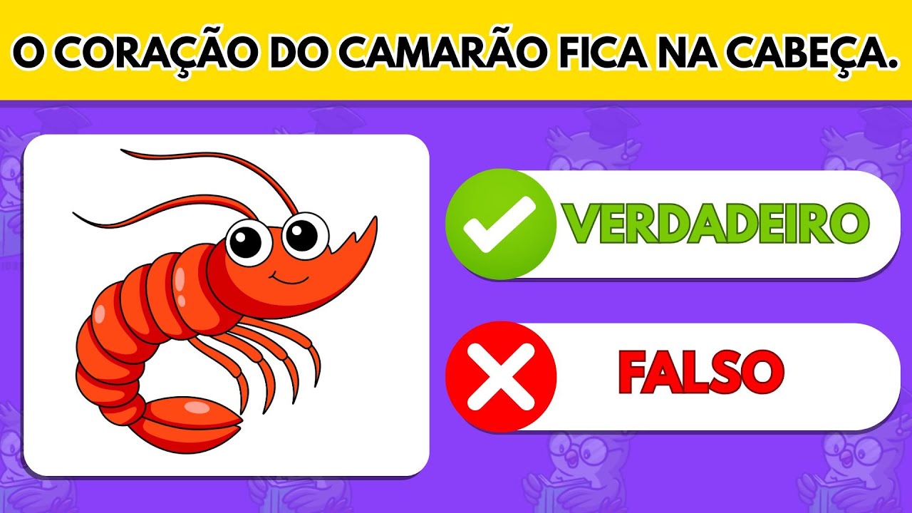 Quiz animal | Verdadeiro ou falso sobre os animais | Quiz divertido educativo | Adivinhe o animal