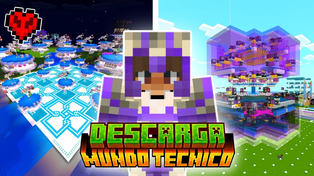Un MUNDO HARDCORE T&Eacute;CNICO en Bedrock de 800 DIAS | 100% SURVIVAL