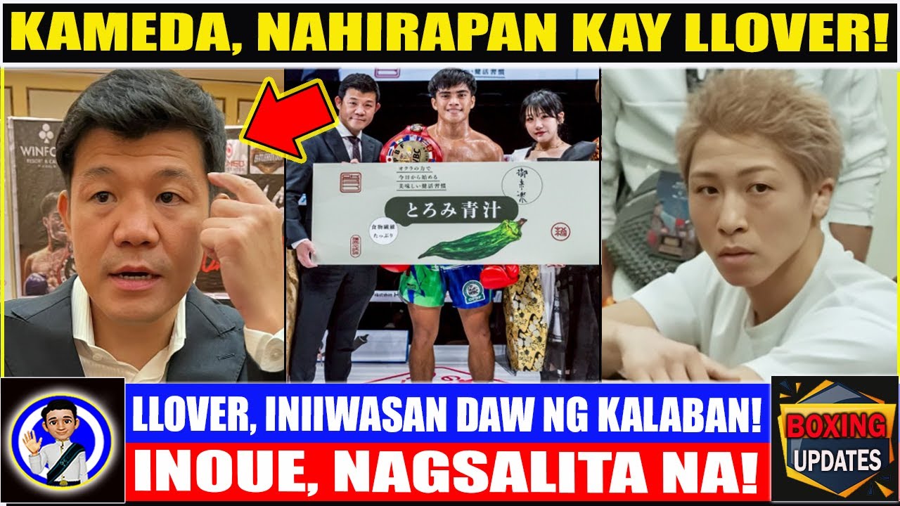 Ayan na! KAMEDA, may nakakagulat na inamin kay LLOVER! INOUE, hindi nakapagtimpi pa at nagsalita na!
