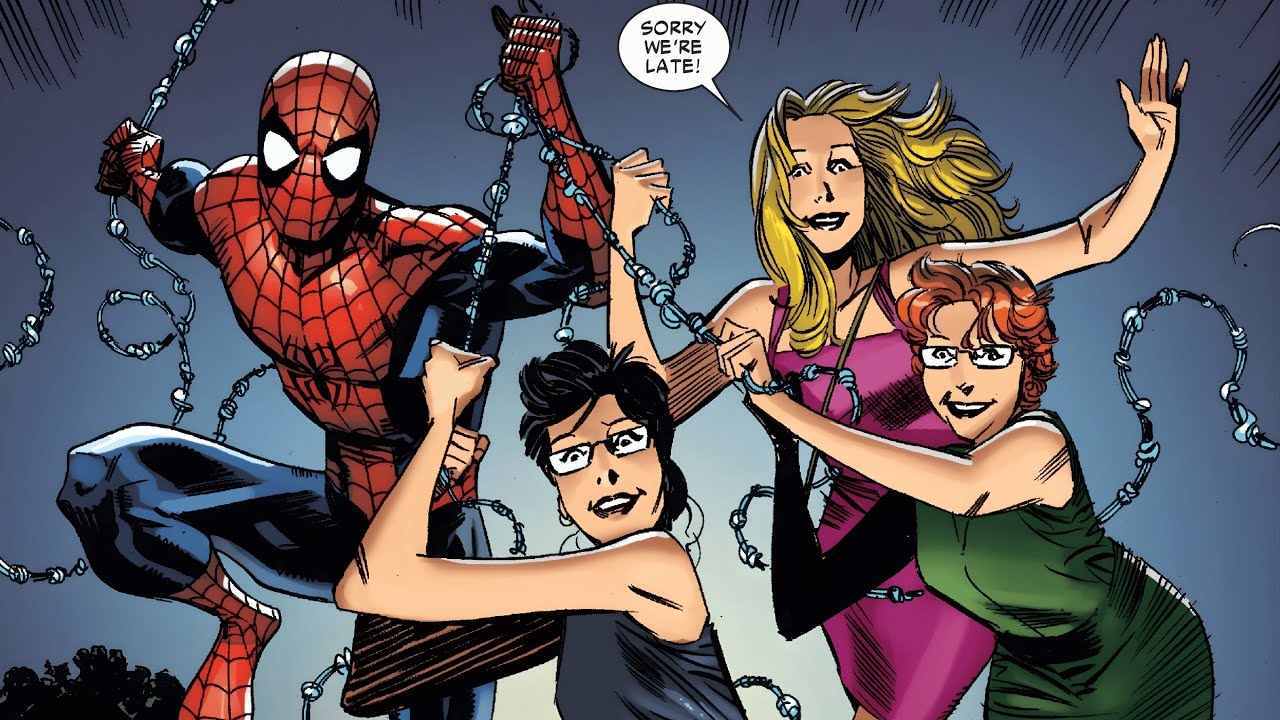 Peter Parker and The Three Amazing Spider Girls | Full Story
