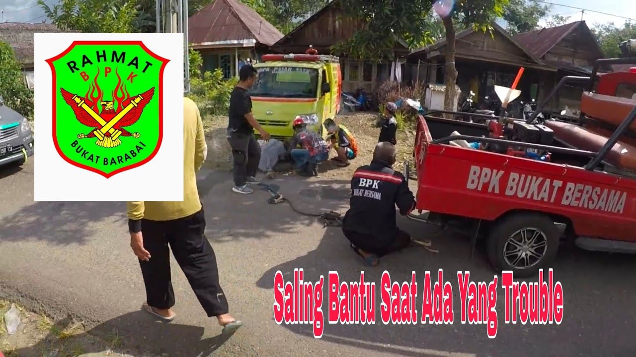 KEBAKARAN TKM DESA ALUAN MATI BATU BENAWA HST