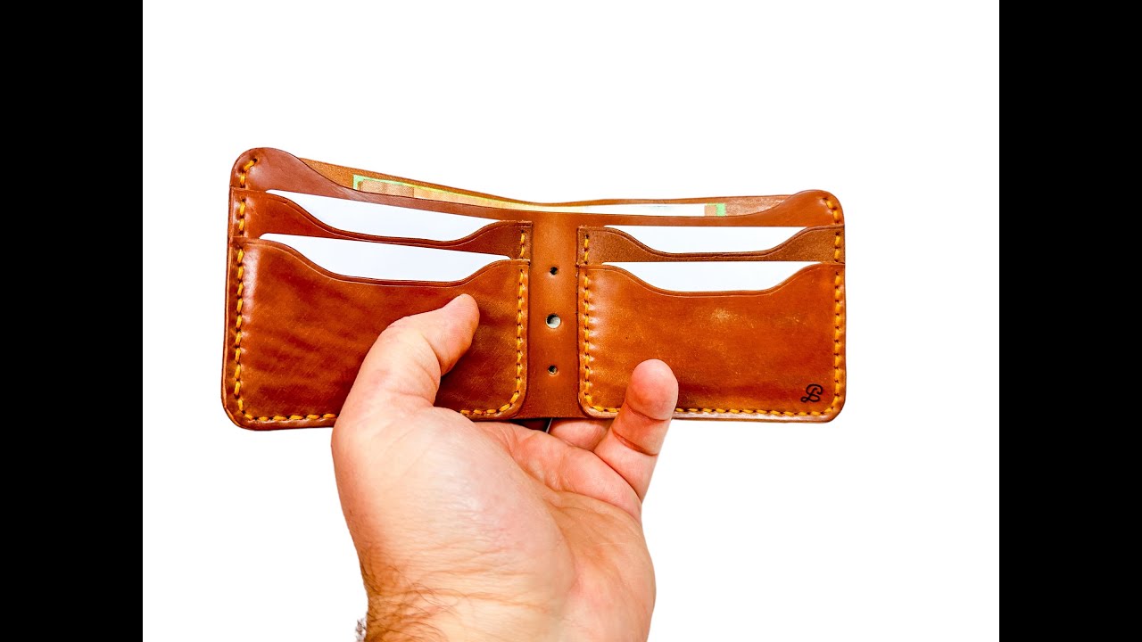 Handmade with Passion: Making a Shell Cordovan Bifold Classic Wallet / Luxury Leather