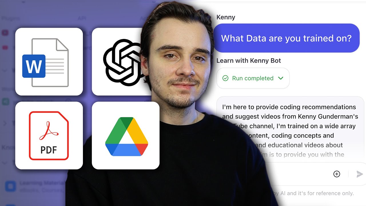 Как создать чат-бота на основе искусственного интеллекта с собственной базой знаний за 10 минут (...