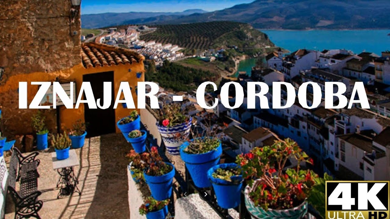 [4K] IZNAJAR - CORDOBA / Walking tour April 2022 Andalusia / (Vlog No Copyright Music)