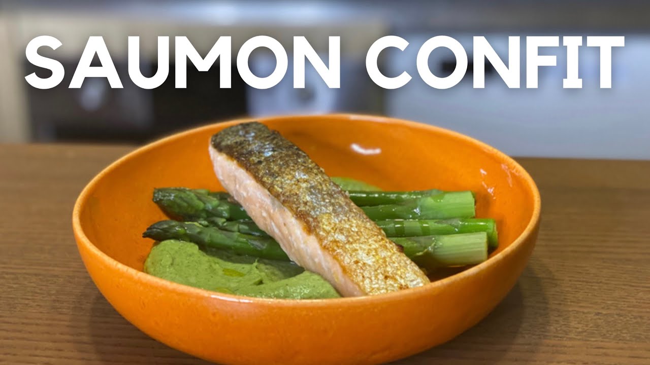 Délicieux pavé du saumon confit  | Cuisson à basse température | Sous vide à la maison