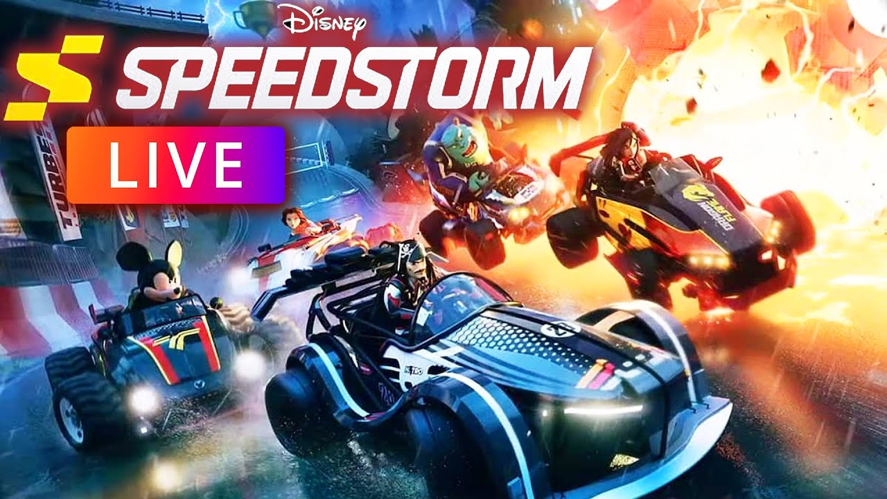 DISNEY Speedstorm. Limited Events Grind + Multiplayer Rank Up. This Game is AWESOME!