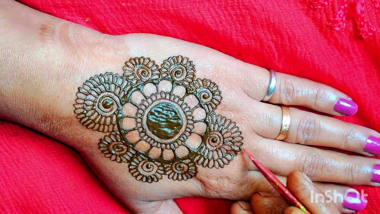 Very beautiful back hand design 2026