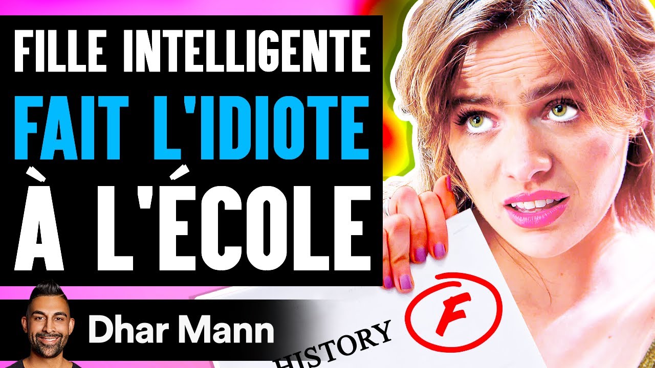 Fille Intelligente FAIT L'IDIOTE À L'école | Dhar Mann Studios