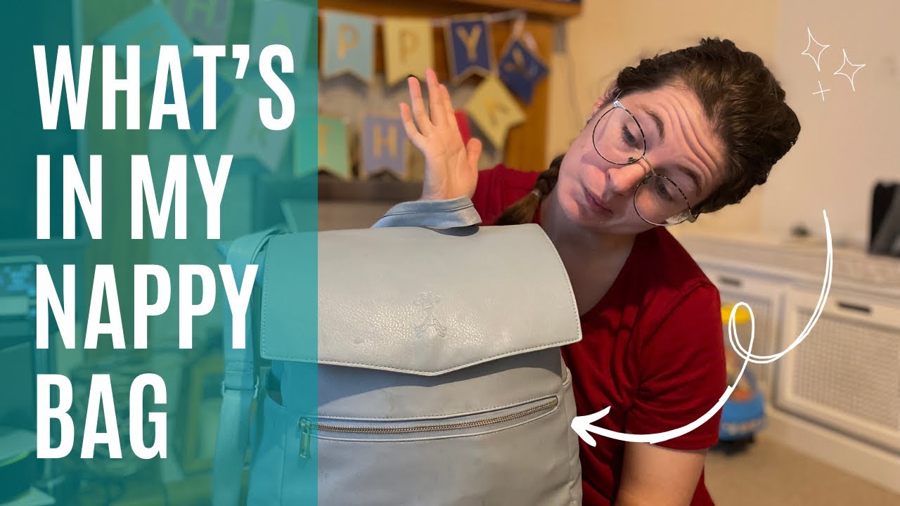 What’s in my nappy bag? | Toddler cloth nappy edition