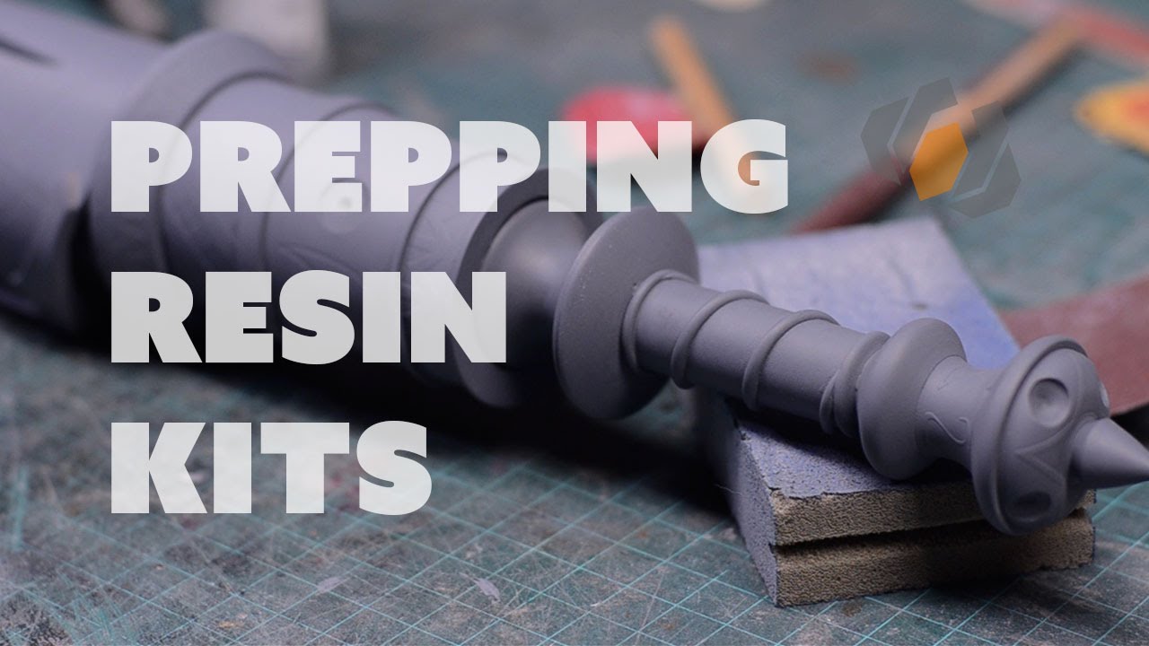 Prop: Shop - Prepping Cast Resin Kits for Painting