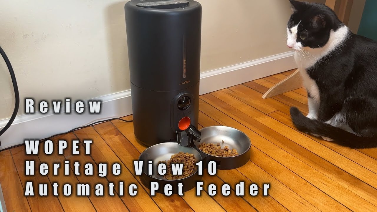 WOPET Heritage View 10 Automatic Pet Feeder