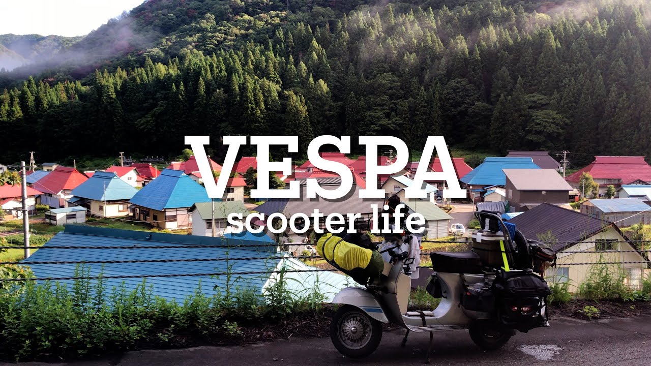 【旅ヴェスパ】ヴェスパET3で南会津地方キャンプツーリング２泊３日。【Vespa Scooter Life】