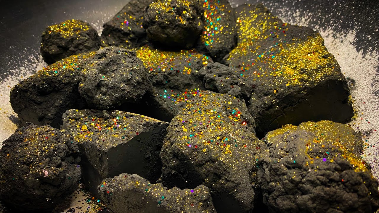 Melting Soft and Dusty Black Jumbo Chunks🖤🫠🖤