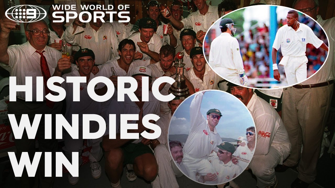 Australia's historic win in the Carribean - 1995 News Archives | Wide World of Sports