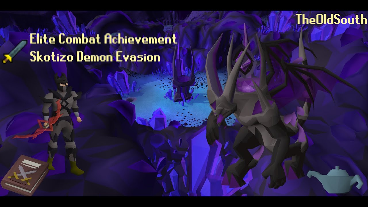 Skotizo Demon Evasion Elite Combat Achievement OSRS Quick Guide