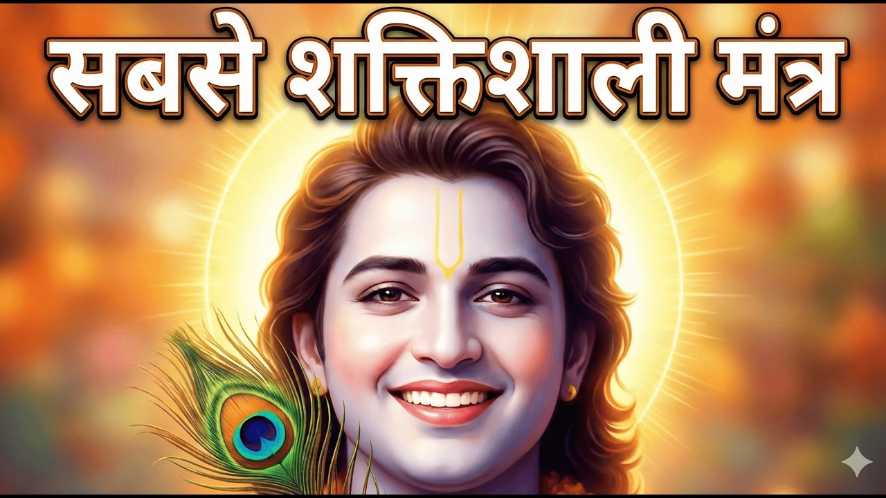 सबसे शक्तिशाली मंत्र: हरे कृष्ण हरे राम | Hare Krishna Hare Rama Maha Mantra