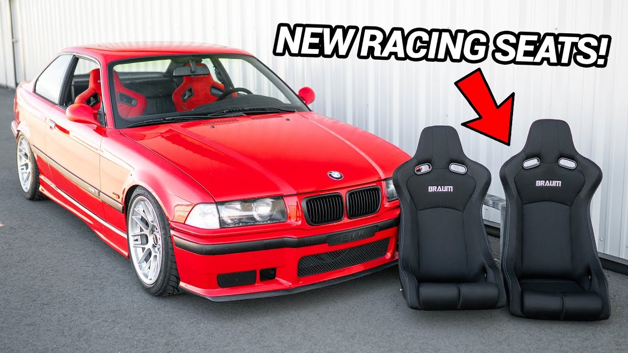 New Racing Seats For The E36 M3!! (Install!)