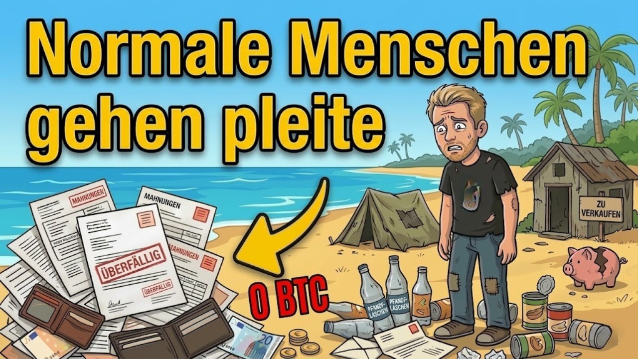 Warum „normale“ Menschen 2026 pleitegehen – und Bitcoin dich rettet