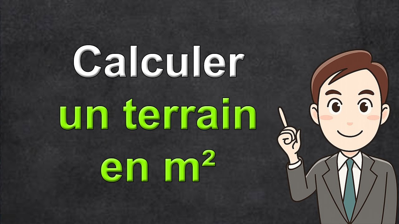 Comment calculer un terrain en m2