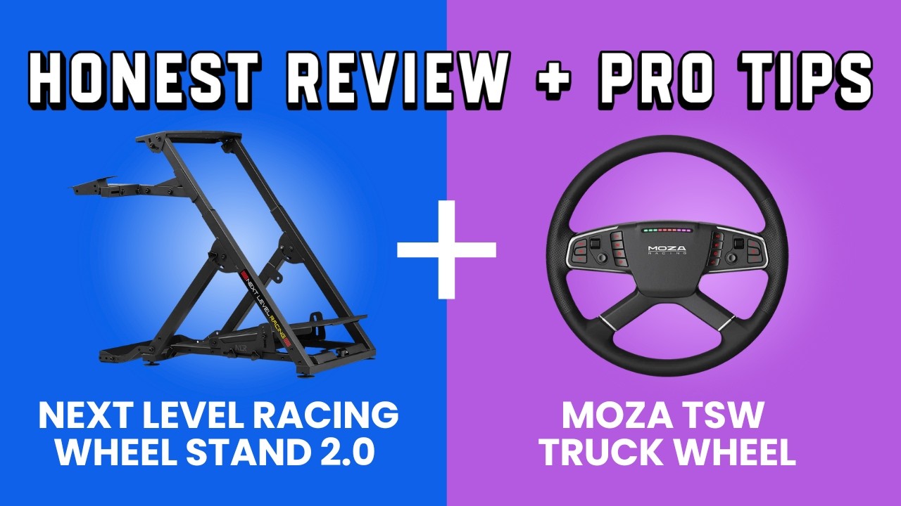 Next Level Racing Wheel Stand 2.0 + MOZA TSW Truck Wheel | Review, Setup, and Pro Tips