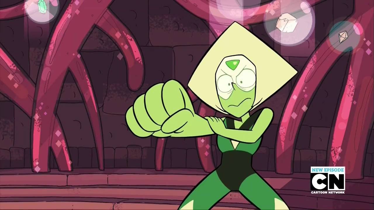 Peridot - ...the Cluster, you insufferable, half-formed traitor mega-clods!