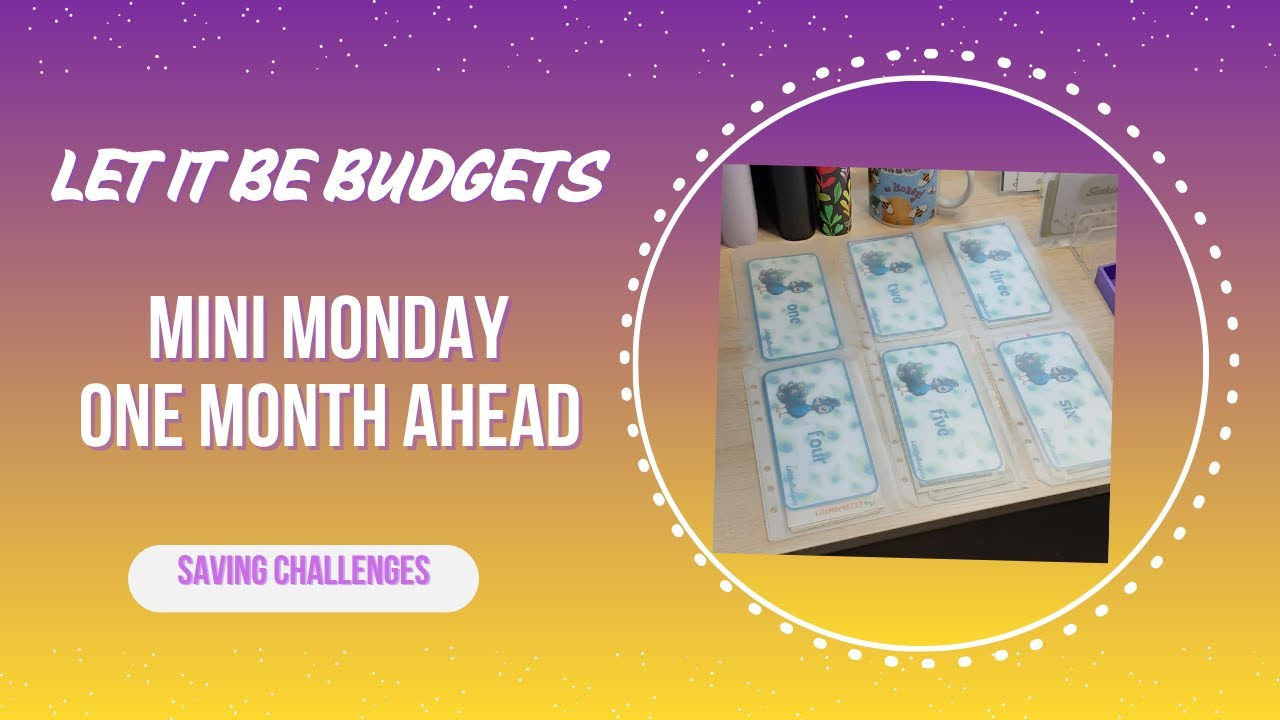 Mini Monday | One Month Ahead | Saving Challenges | Cash Stuffing | Cash Envelopes 01/26/26