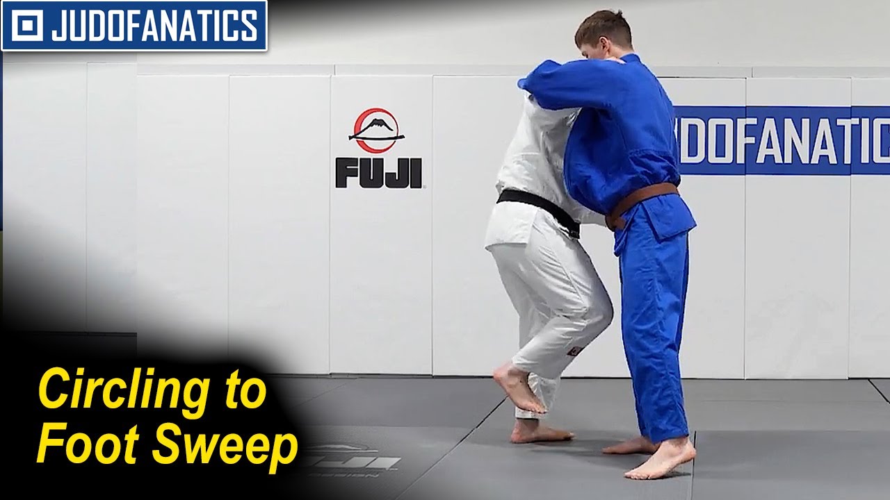 Circling to Foot Sweep by Travis Stevens