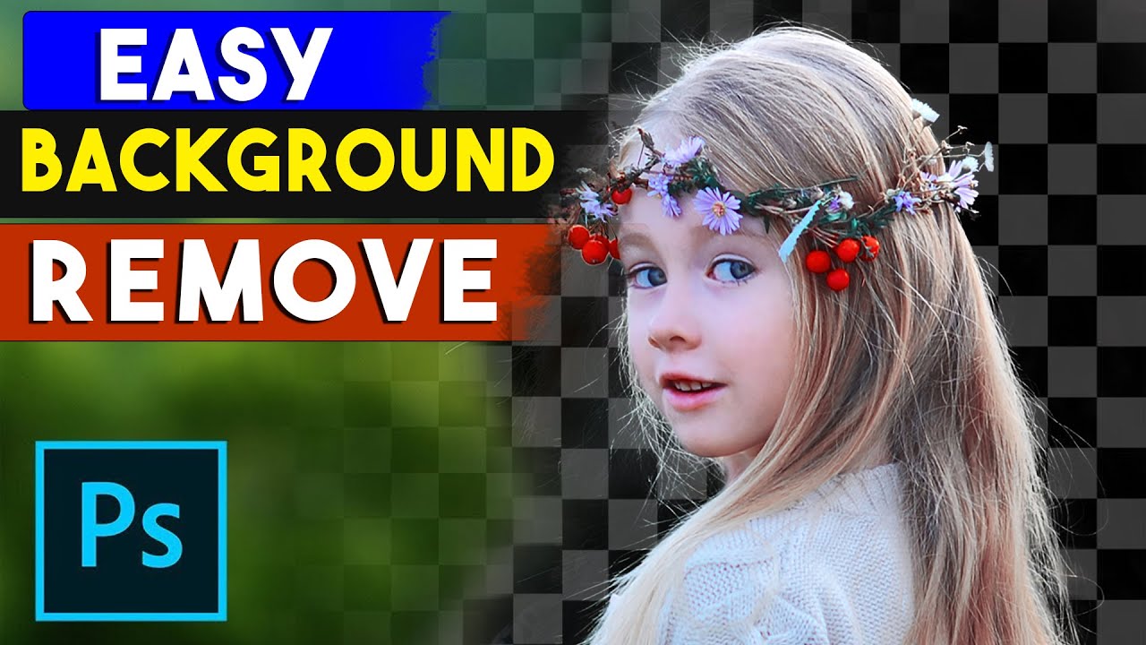 The EASY Background Remover Hidden Tricks in Photoshop Tutorial #removebackground