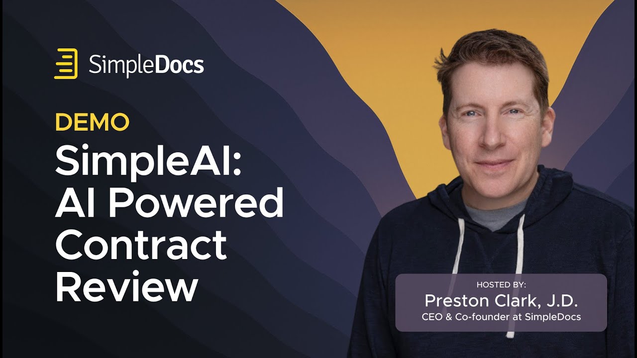 Introducing SimpleAI: AI Powered Contract Review 🚀
