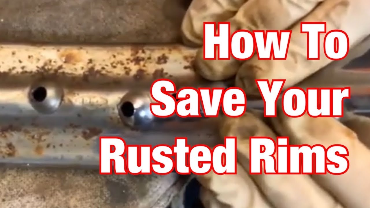 Remove Rust & Restore Chrome Wheel Rims For Cheap: Part 57