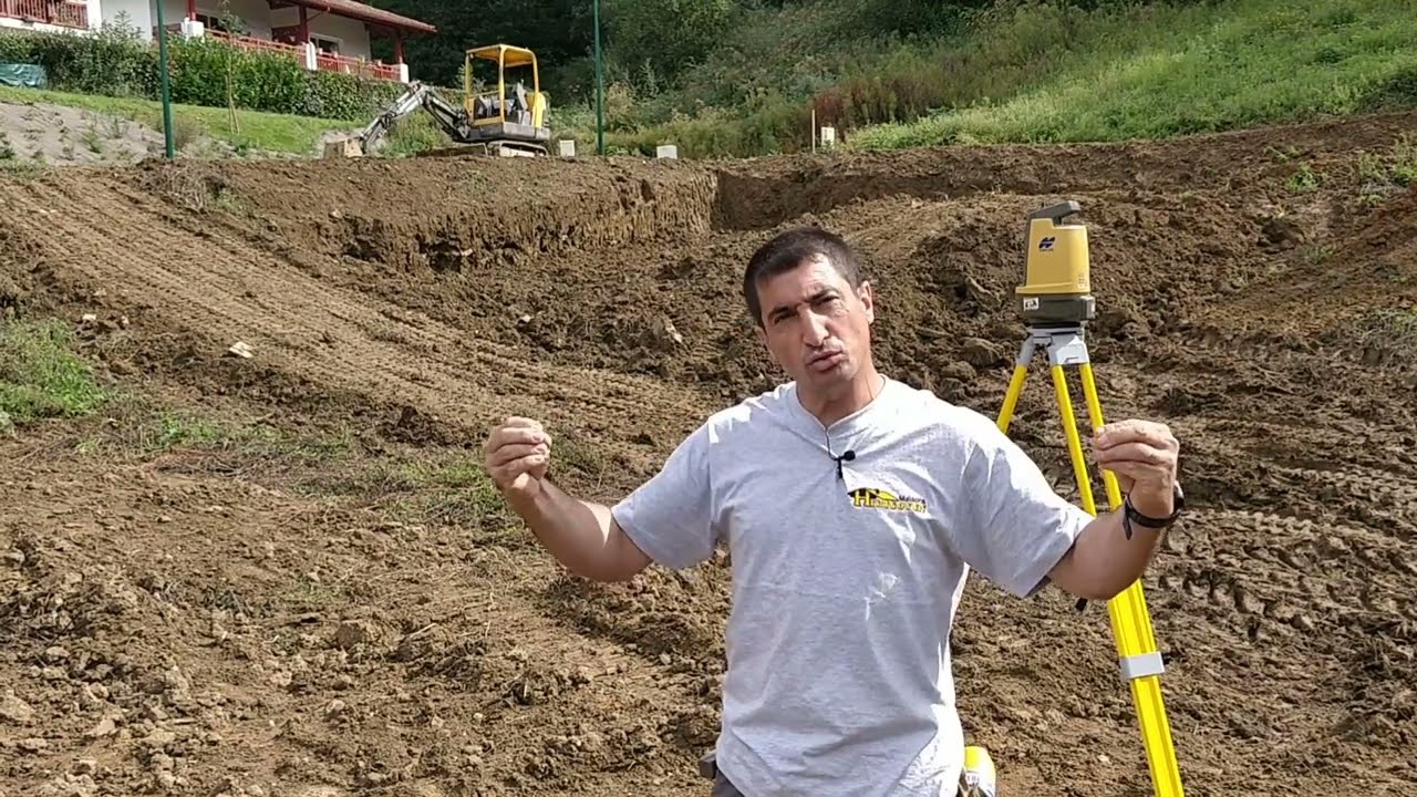 Topcon | LN-150 : Implantation d'un bâtiment. Cas pratique avec Michel Hirigoyen, Maisons Hirigoyen.