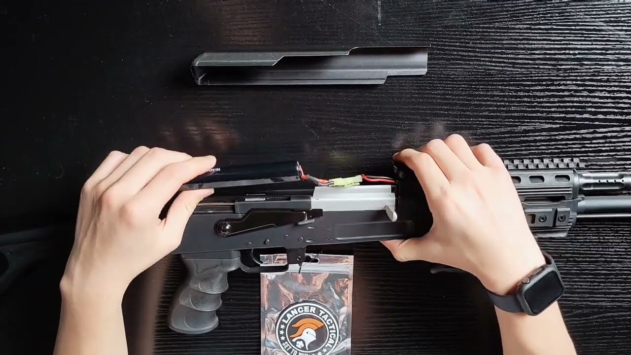 How to Install a battery into your Lancer Tactical AK-47 LT-728 series