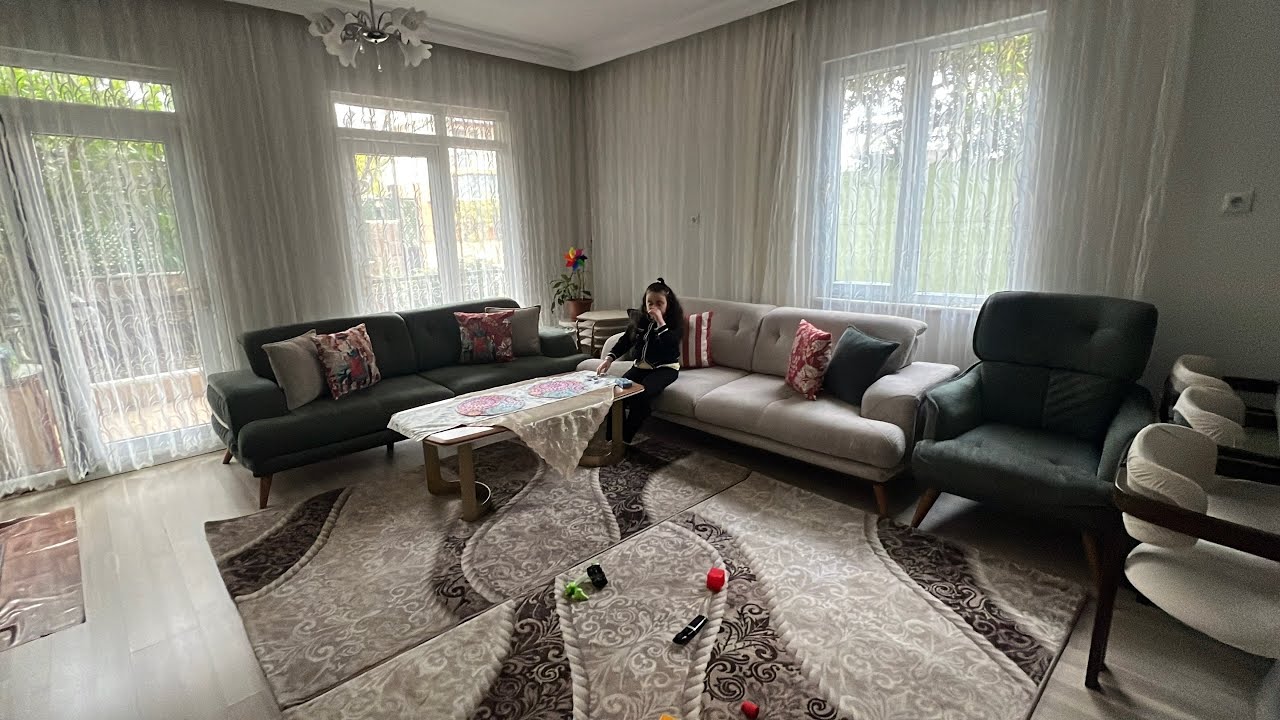 HABER ALMADAN ÖNCE CEKİLEN VLOG😒KAYINVLİEDEME YATILI GELDİK🏡KAYNANAMIN SALON TEMİZLİĞİ 🏡SOBA YAKTIM🫢