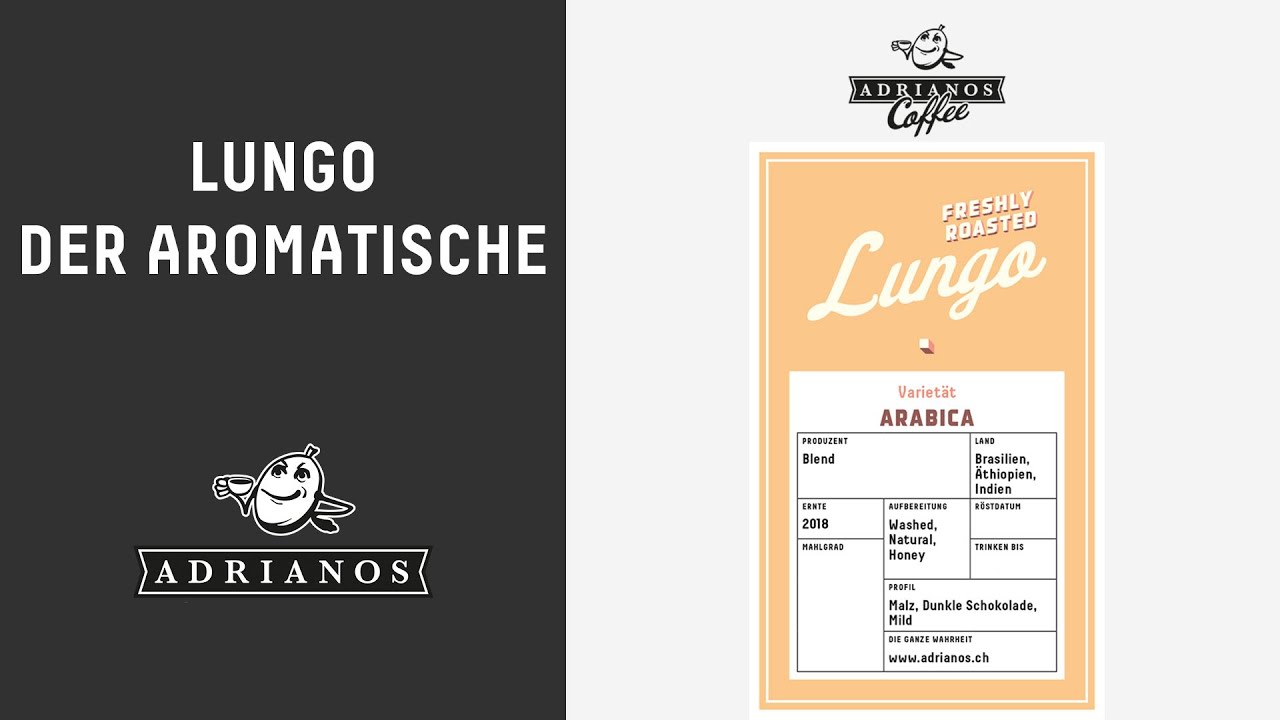 Our Coffee | Lungo | Adrianos