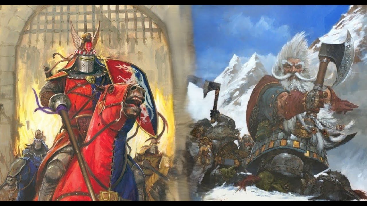 Bretonnia vs dwarfs . 1750 pts