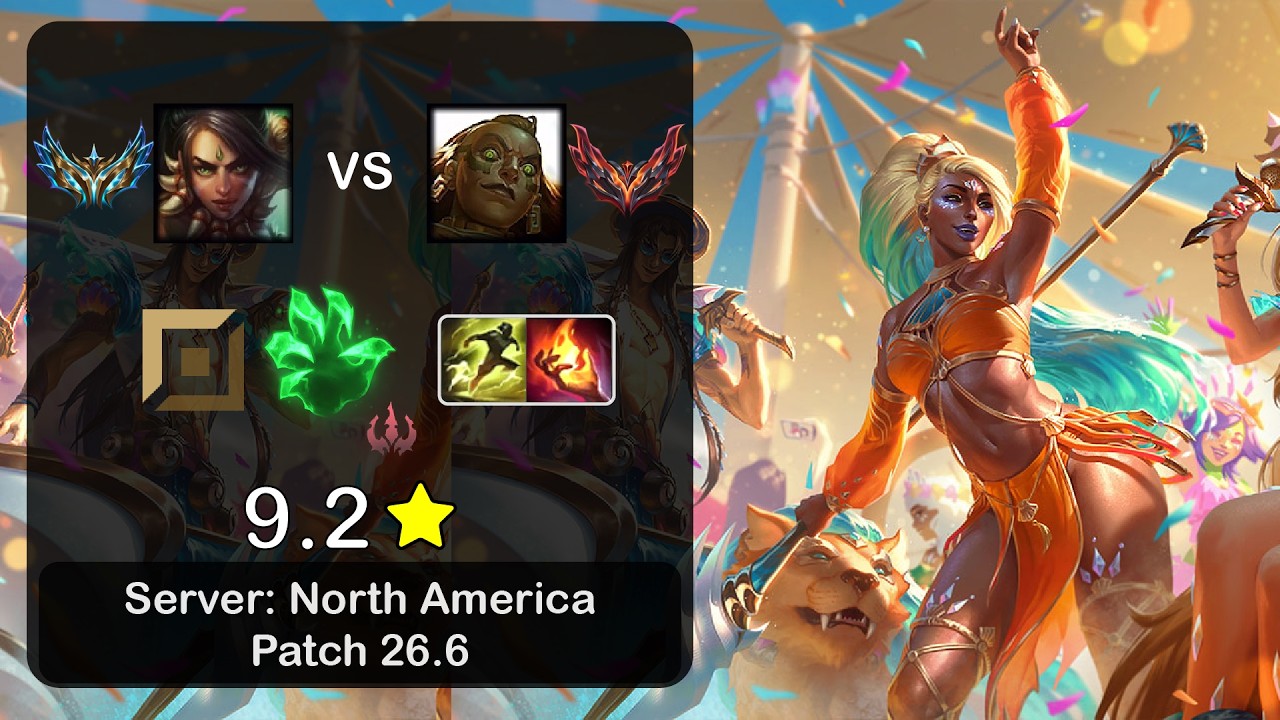 Nidalee Top vs Illaoi - NA Challenger - Patch 26.6