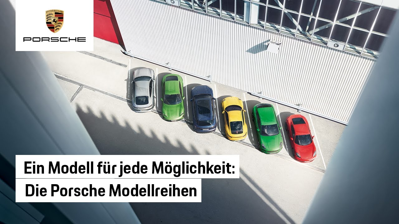 Die Porsche Modelle: Fahrspa&szlig; ganz individuell