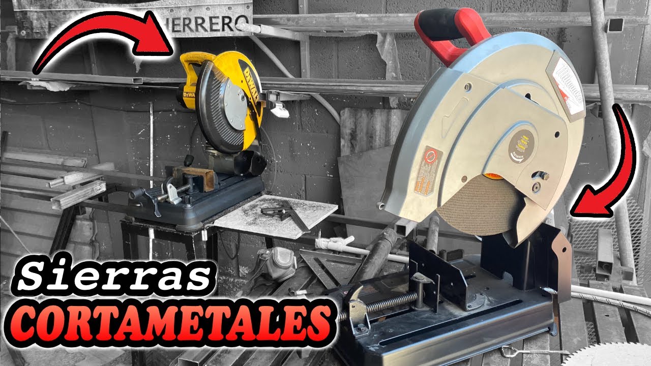🪚⛓2 TIPOS de SIERRAS corta metales o tronzadoras🪚⛓ || Los Bestauradores