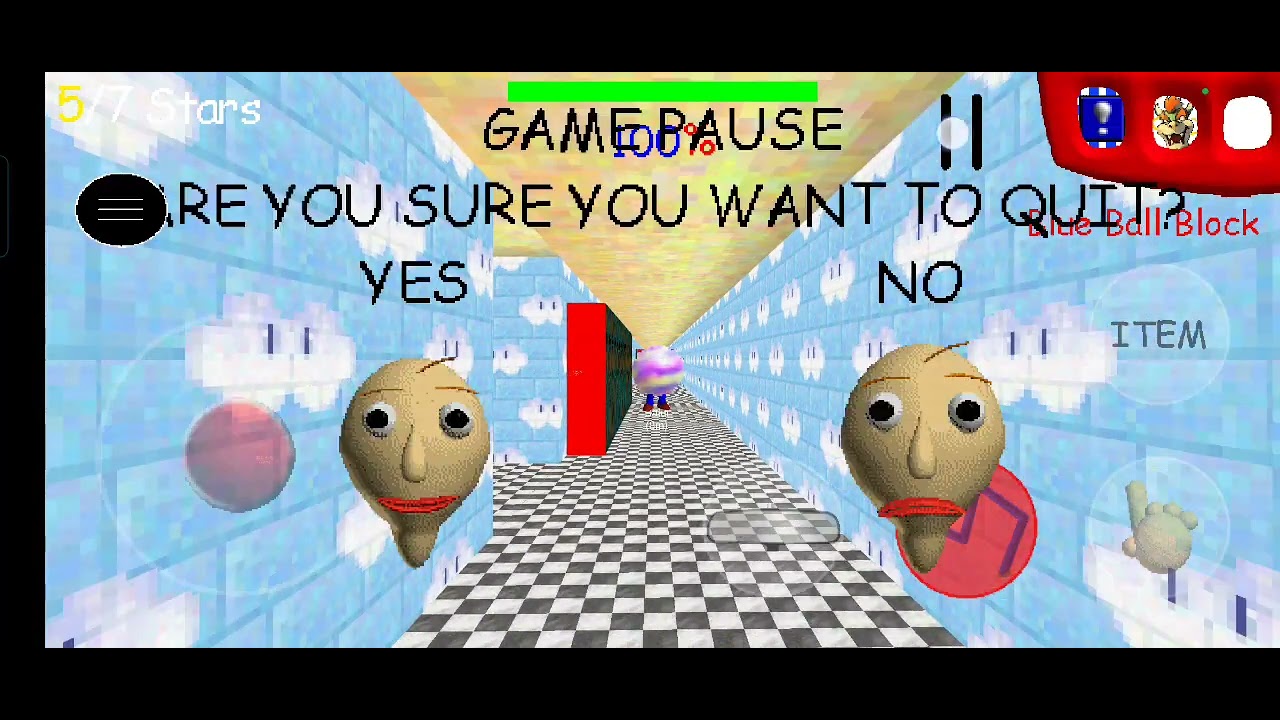 Baldi's basics 64 mod menu mobile 
