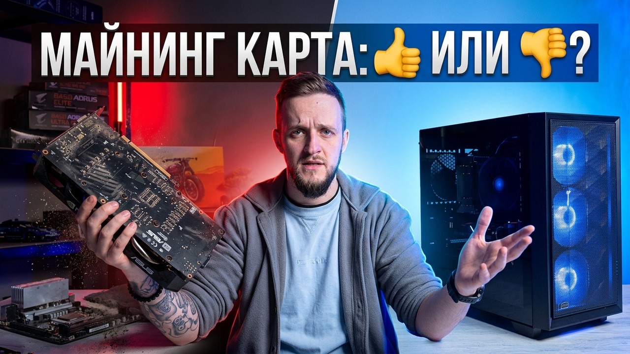 Собираем БЮДЖЕТНЫЙ ПК! сборка пошла НЕ по ПЛАНУ! Майнинг карта 👍👎?