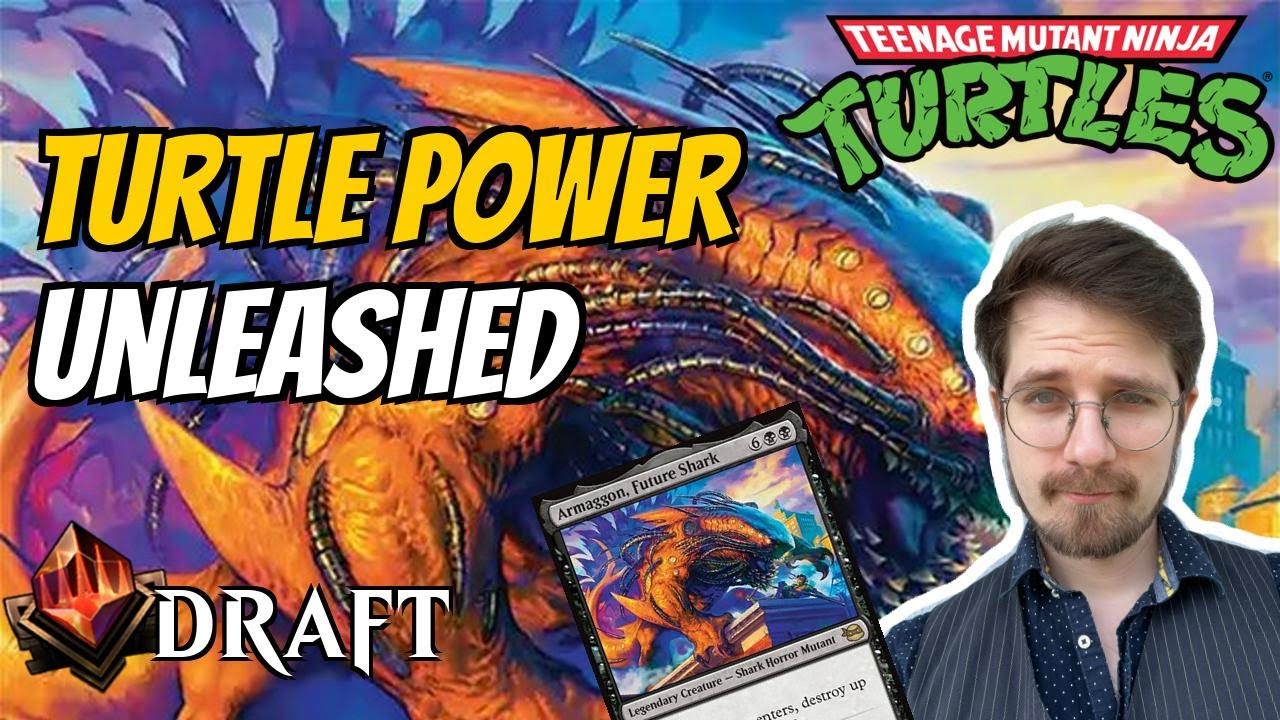 This Set Power Level is OFF THE CHARTS | Ninja Turtles Draft | TMT Early Access | MTG Arena