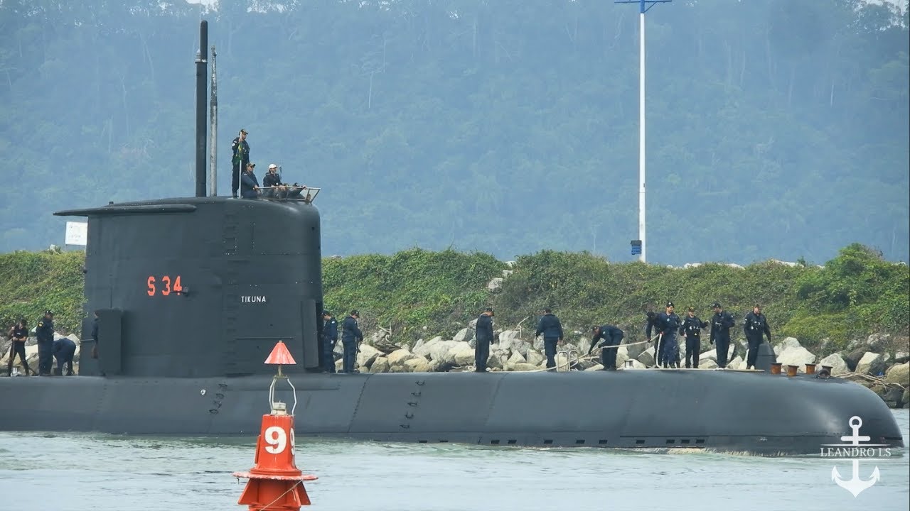 Chegada do SUBMARINO TIKUNA
