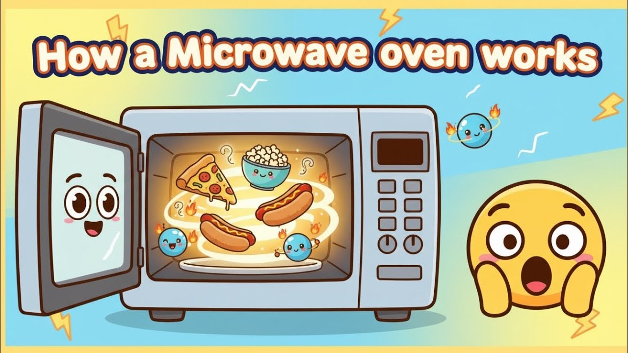 How a microwave oven works | Microwave oven science behind it | Physics explained