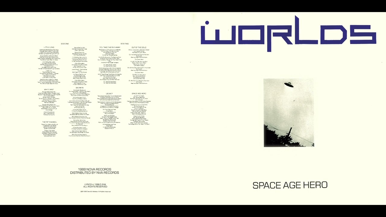 Worlds - Space Age Hero [Full LP / Vinyl Digitized]