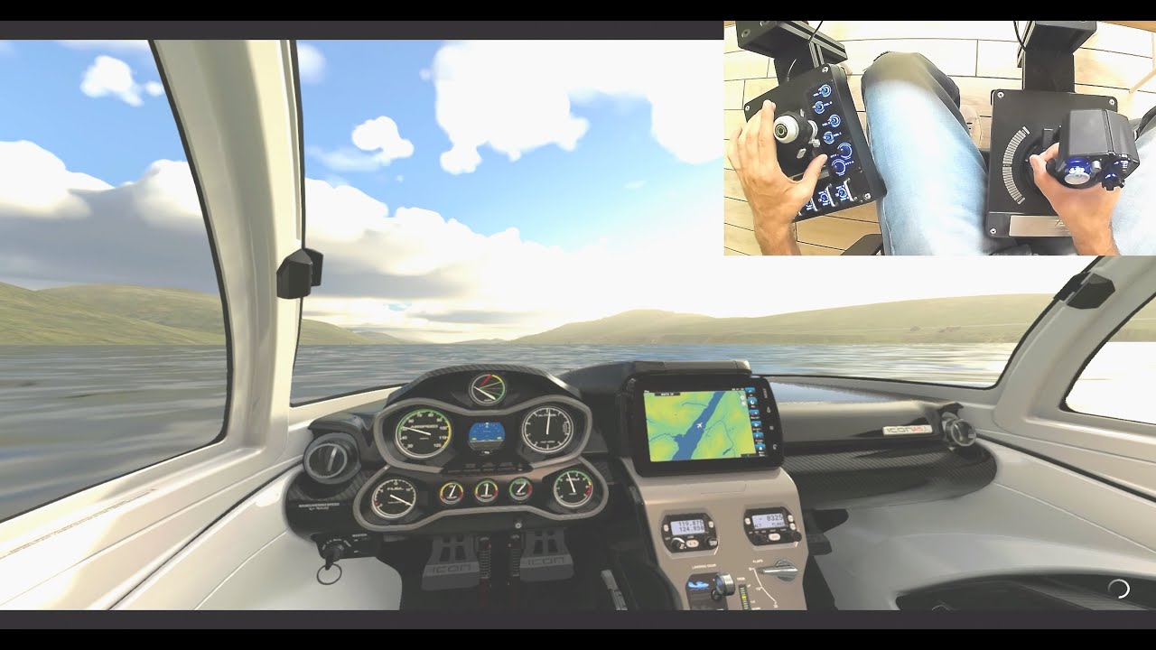 Microsoft Flight Simulator - Logitech X56 | Icon A5 - 4K Gameplay